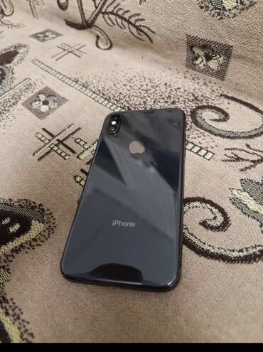 поко х4 про бу: IPhone X, Колдонулган, 64 ГБ, Space Gray, 100 %