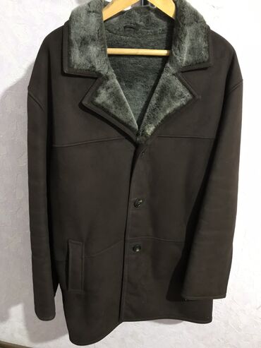 куртка зимный мужской: Куртка XL (EU 42), цвет - Коричневый