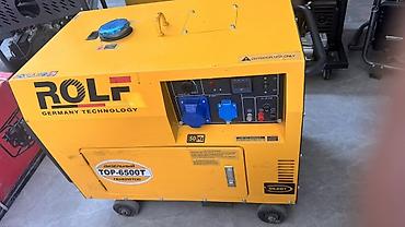 Дизельный генератор ROLF TOP-6500T (Germany Technology), шумозащитный
