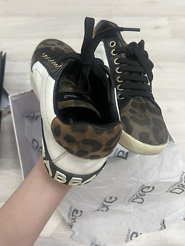 saint lauren: Кроссовки, 39, Dolce & Gabbana, Б/у, цвет - Белый, Платная доставка, Самовывоз — 3