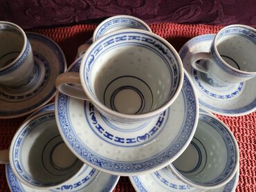 Kuhinjski setovi: Soljice nove jing dezen pirincani porcelan iz 60,70ih godina — 4