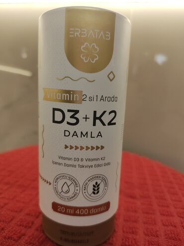 Tibbi lampalar: Vit D3+K2