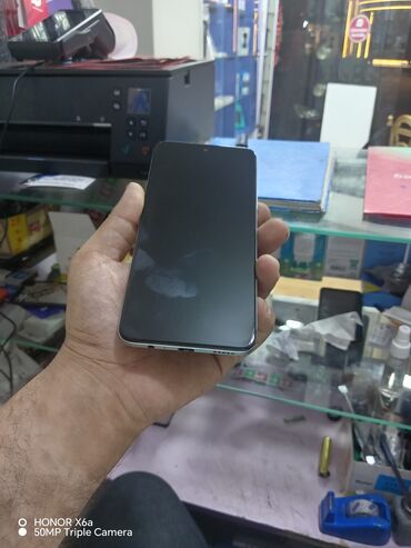 sensorlu: Honor X7b, 128 GB, rəng - Ağ, Zəmanət, Düyməli, Sensor