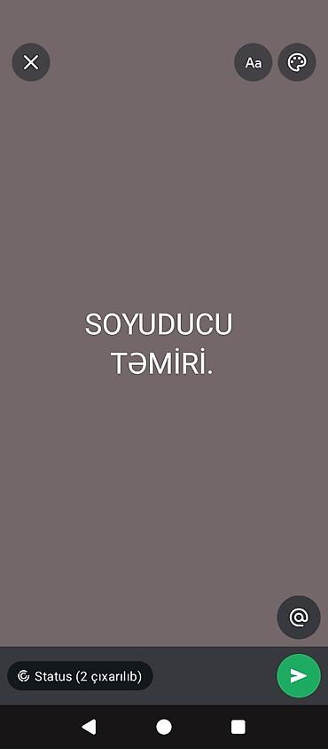 et ucun vitrin soyuducular: Soyuducu təmiri xidməti. - Məişət soyuducuları və dondurucuların — 1