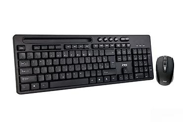 Tastature: Bežični set tastatura + miš NIS - Tip: bežični komplet za računar - — 4