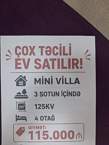 evlər masazır: 4 otaqlı, 125 kv. m — 1