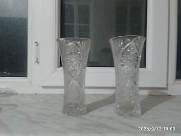 qedimi sufre: Kənaqlı şüşə/qədimi üslublu kəsimli dəst - Material: qalın, şəffaf — 4