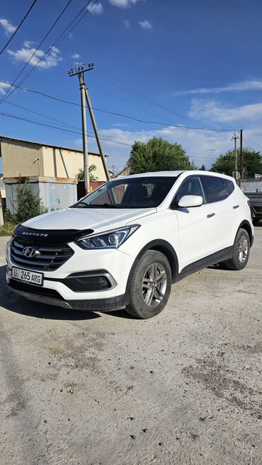 hyundai polisat: Hyundai Santa Fe: 2018 г., 2.4 л, Автомат, Бензин, Внедорожник