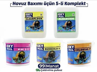 bars derman: Hovuz Baxımı üçün 5-li Komplekt – OXY POOL Komplektin tərkibi: - — 1