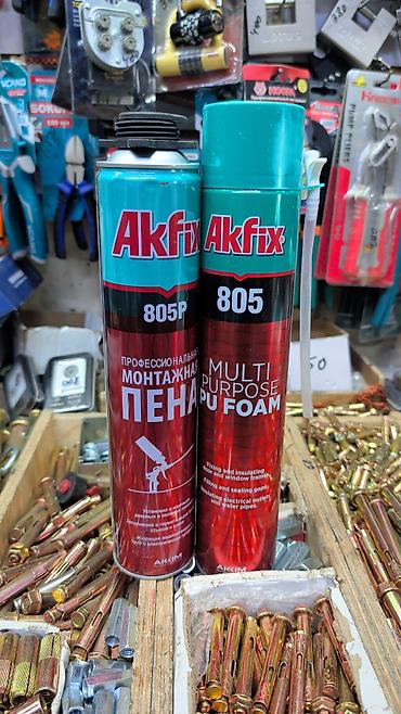 Көбүк-клей: Akfix, Бетон үчүн, Чекене — 1