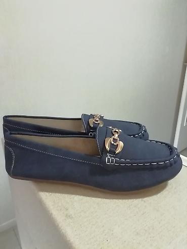 ugg sunjalice: Nove ženske teget mokasine 41 broj. Unutrašnje gazište 26 cm — 4