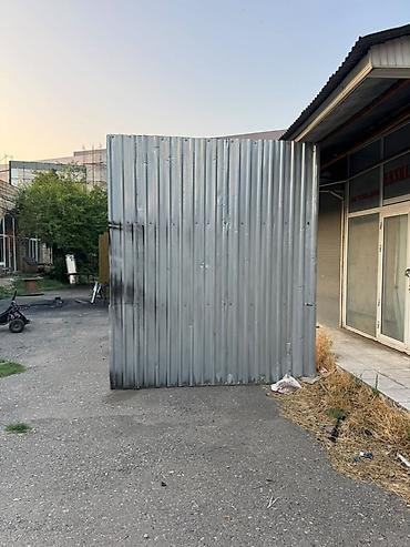 tent parça satışı: Metal konstruksiya – profil borudan karkas və profnastil (şifer tipli) — 5