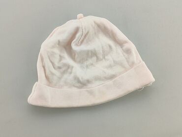 pinko czapka: Czapeczka, H&M, Wcześniak, stan - Dobry