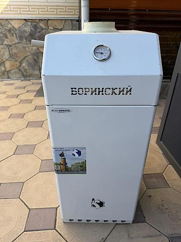 печки обогреватель: Газовый напольный котёл «Боринский» - Тип: напольный атмосферный — 1