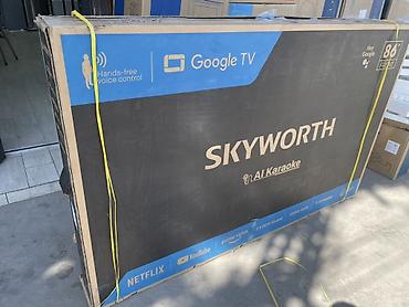 телевизоры 80 дюймов: Телевизор Skyworth 86" с Google TV - Диагональ: 86" - Платформа — 6
