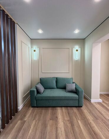 квартира берилет мкр кок жар: 2 комнаты, 53 м², Элитка, 8 этаж, Евроремонт