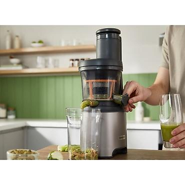 kenvod: Kenwood JMP85.000SI Şnekli Şirəçəkən 230W (Soyuq Sıxma, 0.6L) Sağlam — 1