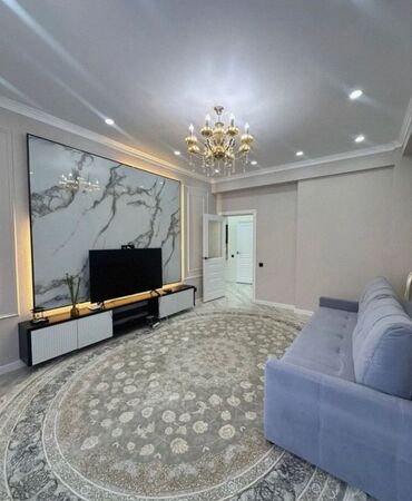2 комнатная квартира в джале: 3 комнаты, 100 м², Элитка, 3 этаж, Дизайнерский ремонт