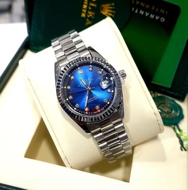 Qol saatları: Yeni, Qol saatı, Rolex, rəng - Gümüşü — 9