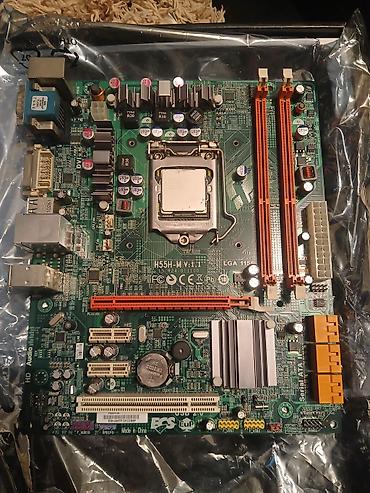 Техника и электроника: Материнская плата формата mATX с процессором Intel Core i3-540 — 2