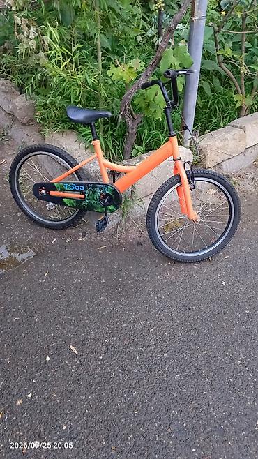 teker velosiped: Uşaq velosipedi – Tooba brendi - Rəng: narıncı gövdə, qara sükan və — 3