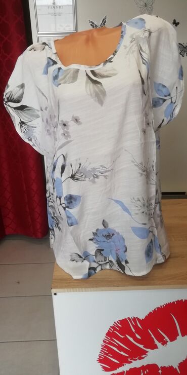 waikiki ženske bluze: XL (EU 42), 2XL (EU 44), 3XL (EU 46), Flax, Floral