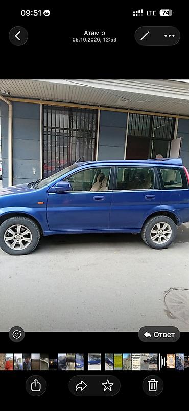 Honda: Honda HR-V: 2000 г., 1.6 л, Автомат, Бензин, Кроссовер — 2