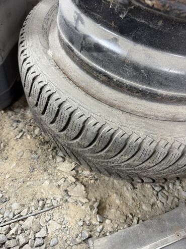 разбор грузовые: Колеса в сборе 195 / 60 / R 15, Зима, Комплект, Легковые, Железные, отверстий - 4