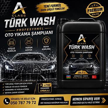avtomobil azerbaycan: A CLASS TÜRK WASH – Peşəkar Oto Yuma Şampunu - Yeni formul: güclü — 3