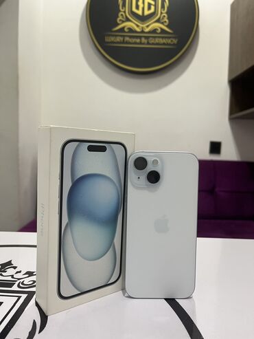 cin kredit 2 azn: IPhone 15, 256 GB, Blue Titanium