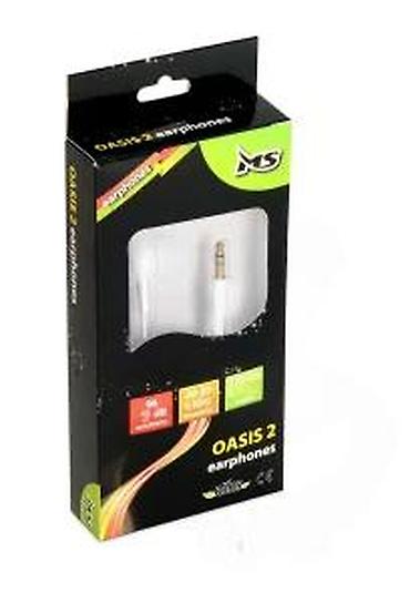 Slušalice: MS OASIS 2 žičane slušalice (in-ear) - Tip: slušalice sa gumiranim — 8