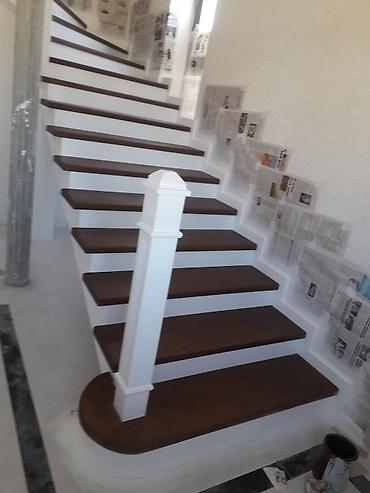 küknar: Yeni Pilləkən məhəccəri, Taxta, Pulsuz çatdırılma — 5