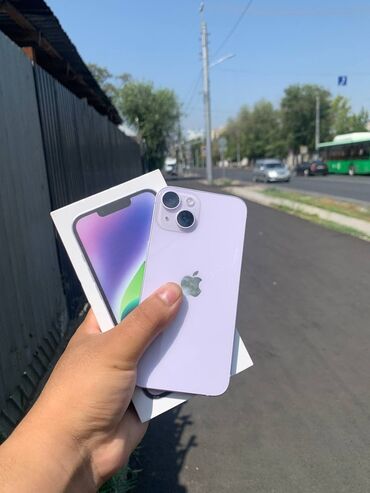 купить бу айфон 6: IPhone 14, Колдонулган, 128 ГБ, Коргоочу айнек, Каптама, Куту, 78 %
