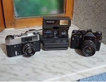 canon 5d mark 1: Vintage fotoaparatlar dəsti - Polaroid 636 CloseUp instant kamera — 1
