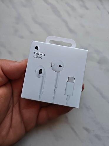 apple earpods: Yeni Simli Qulaqcıqlar, Apple, rəng - Ağ — 1