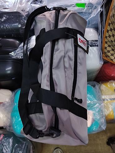 kipling monkey: Сумка дорожная/спортивная (серо‑серая) - Форм‑фактор: duffel — 2