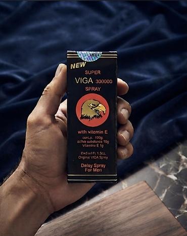 Vitaminlər və BAƏ: Məhsul: Super VIGA 300000 Spray (kişilər üçün gecikdirici sprey) — 1