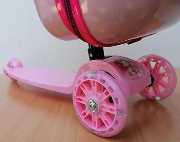 Rančevi, torbe i koferi: Dečiji trotinet sa koferom – 2 u 1 - Trotinet sa tri točka (dva — 9