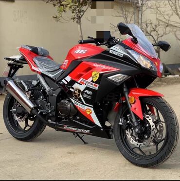 мотор мотоцикла: Спортбайк Kawasaki, 250 куб. см, Бензин, Взрослый, Новый