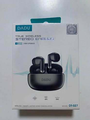 rant ace: Беспроводные наушники DADU DT-027 (TWS) - Формат: True — 1