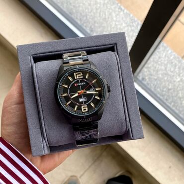 Классические часы: Классические часы часы, Curren, Мужские, Новый — 3