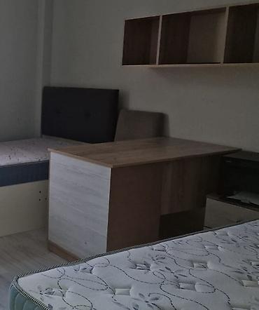 carpayllar: Təbii ağac naxışlı iş/oxu masası – geniş iş səthi, möhkəm quruluş — 1