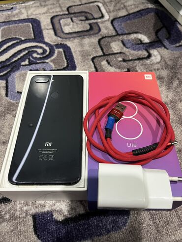 Xiaomi: Xiaomi, Mi 8 Lite, Б/у, 64 ГБ, цвет - Черный, 1 SIM, 2 SIM