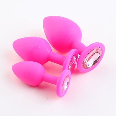 Товары для взрослых: Набор интимных товаров: 1) Вибратор «кролик» - Материал: гладкий — 4