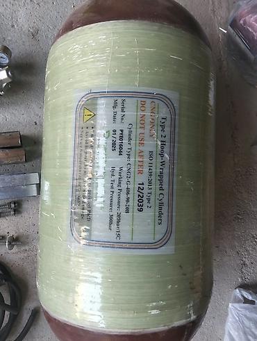 Топливные системы: CNG (sıxılmış təbii qaz) avtoqaz dəsti Komplekt: - Type 2 kompozit — 2
