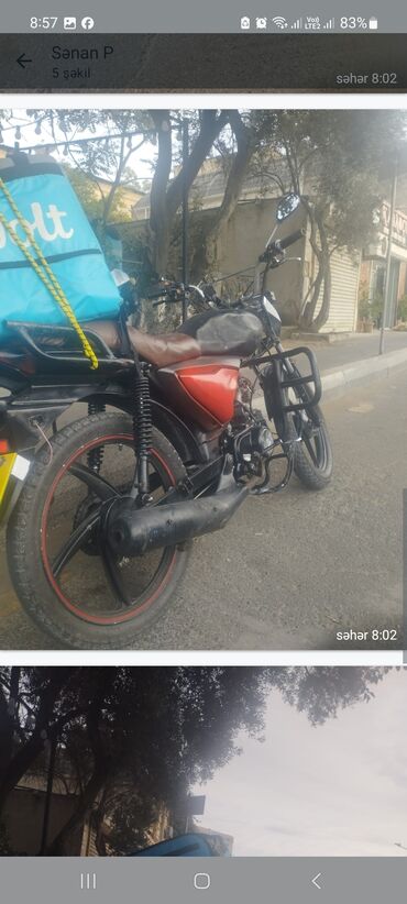 arenda moped: Tufan - M50, 80 см3, 2020 год, 20000 км