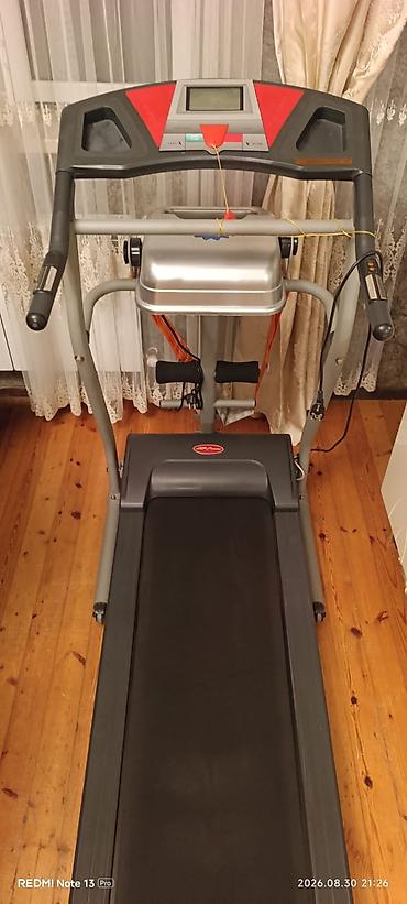 qaçış velosipedi: Elektrik qaçış trenajoru Satılır probıemi yoxdu işləkdi üstündə masaj — 2