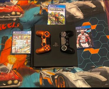 куплю сони плейстейшен 4 бу: Продам Playstation 4 pro 1000Gb- 3 ревизии (самая тихая) в комплекте с