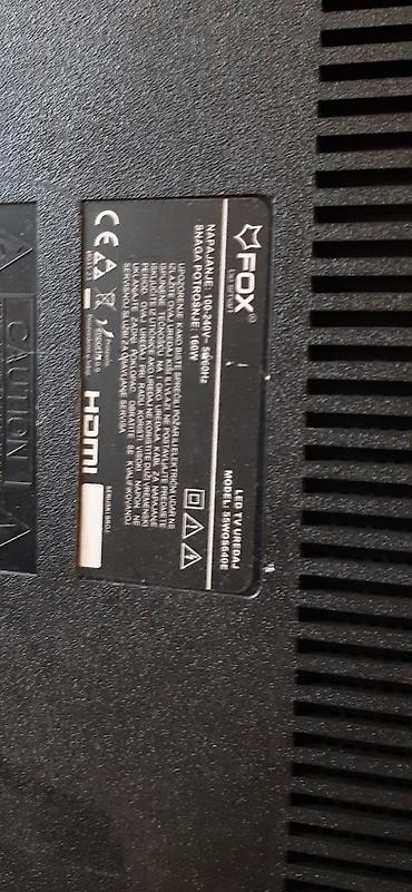 television second hand: TV FOX 55WOS640E - за делове (исправна електроника и осветљење) — 8