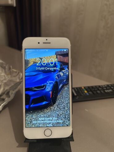 iphone şəkilləri: IPhone 6, Ağ, Barmaq izi